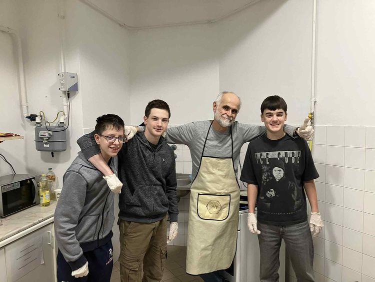 Palacsintasütés a kollégiumban