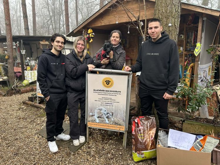 Állatoknak jótékonykodás