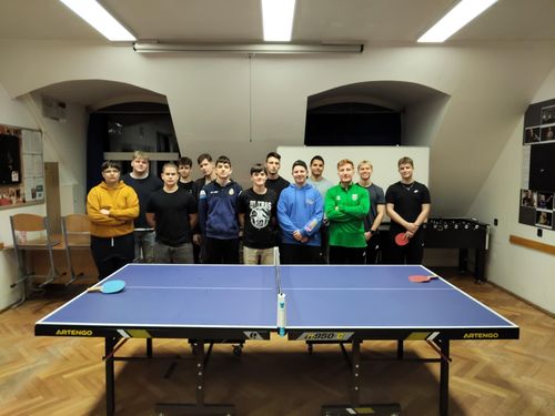 Asztalitenisz házibajnokság a kollégiumban